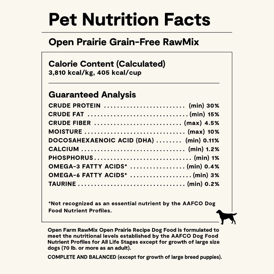 Open Farm RawMix Open Prarie Grain-Free
