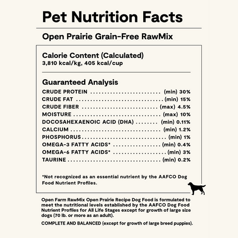 Open Farm RawMix Open Prarie Grain-Free