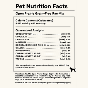 Open Farm RawMix Open Prarie Grain-Free