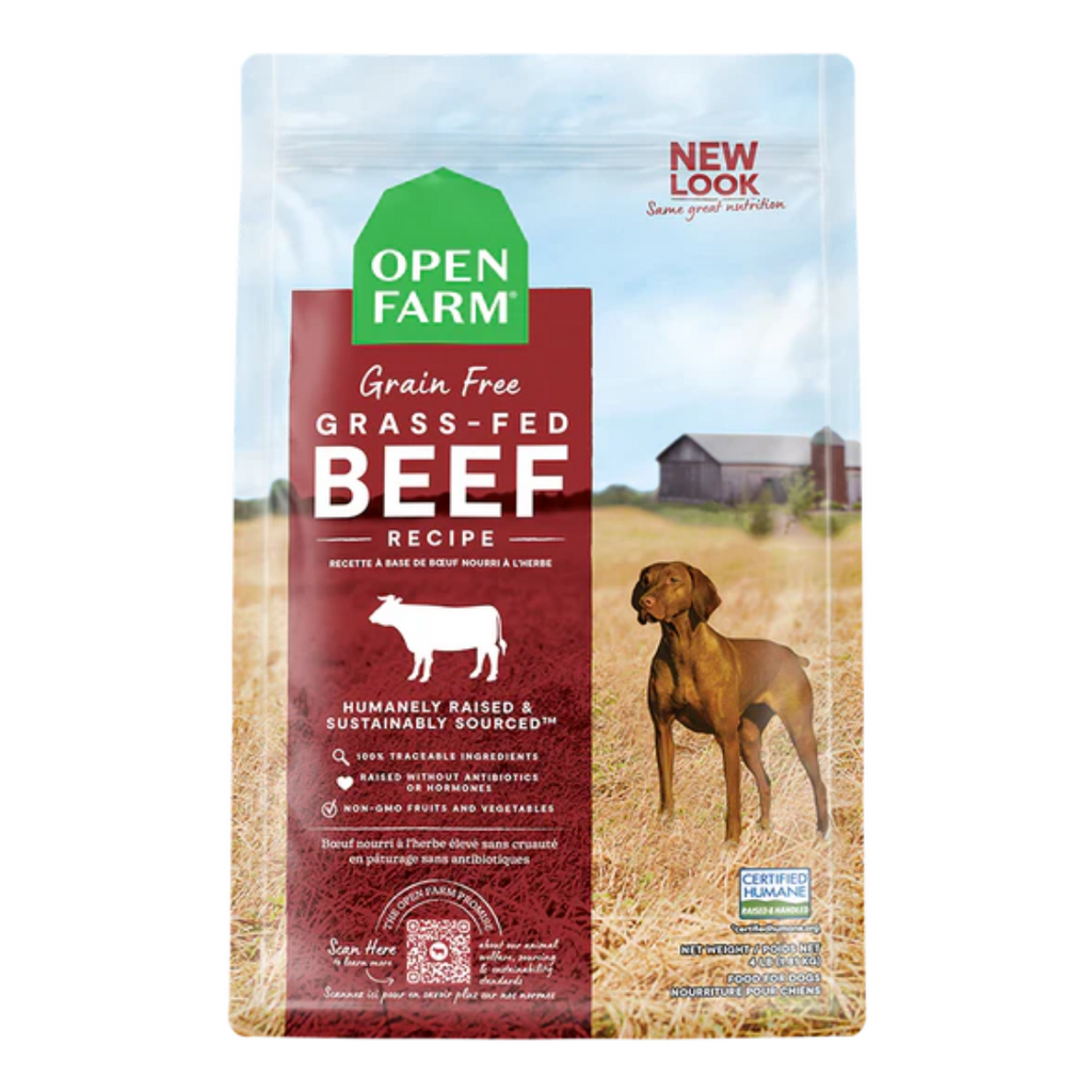 Open Farm Grass-Fed Beef Grain-Free Dog Kibble