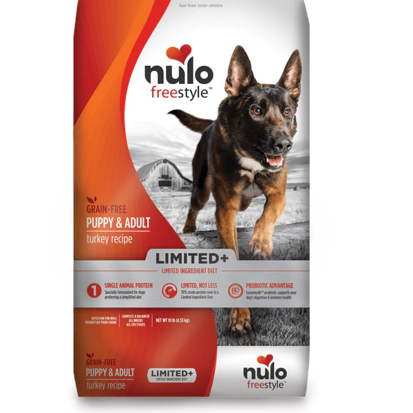 Nulo FreeStyle Limited+ Kibble Turkey Recipe