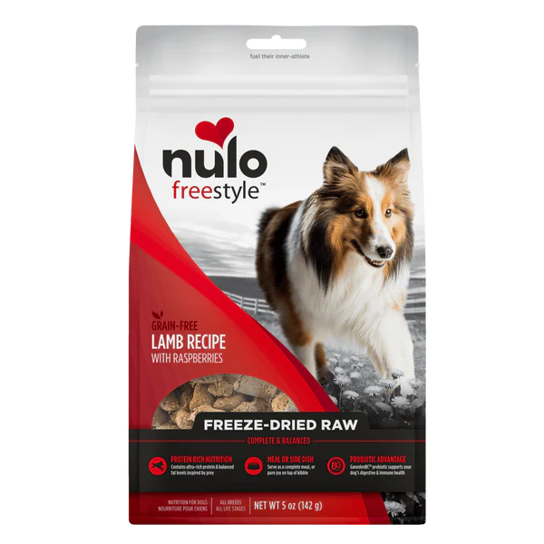 Nulo Freeze-Dried Raw Lamb With Raspberries