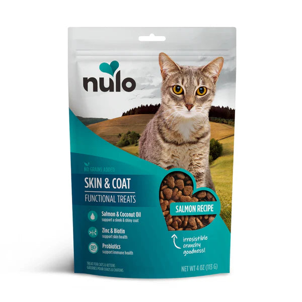 Nulo Skin & Coat Salmon Treats for Cats