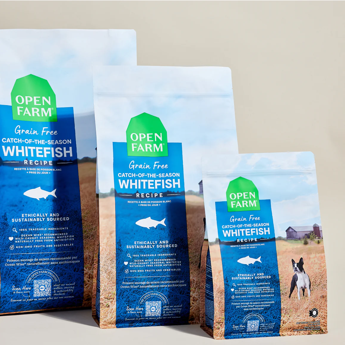 Open Farm Catch-of-the-Season Whitefish Grain-Free Dog Kibble