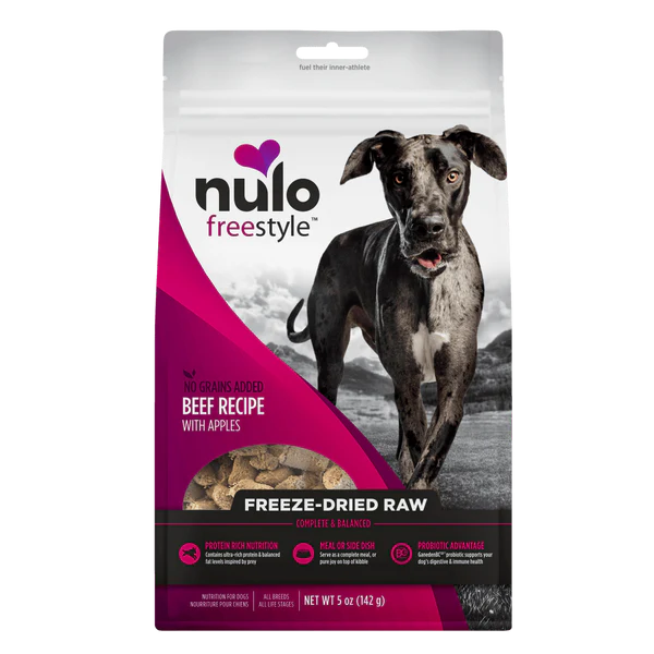 Nulo Freeze-Dried Raw Beef With Apples