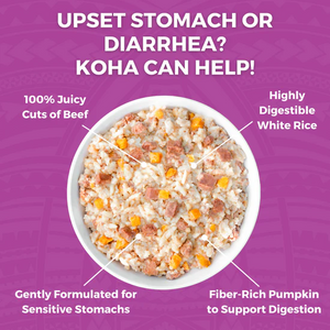 Koha Bland Diet Beef & White Rice Recipe