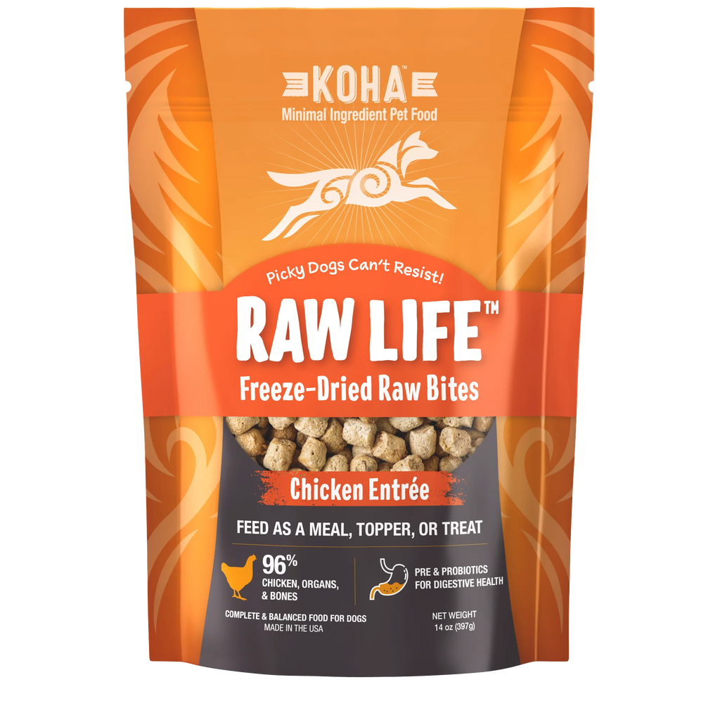 Koha Freeze-Dried Raw Bites Chicken Entrée