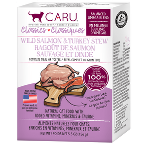 Caru Classics Salmon & Turkey Stew for Cats