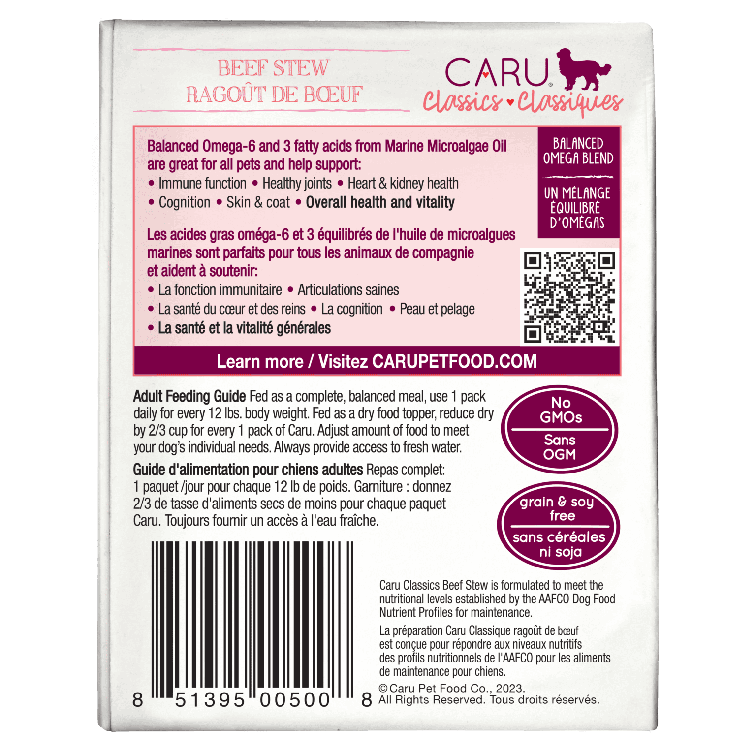 Caru Classics Beef Stew for Dogs