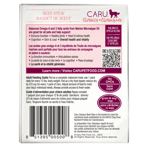 Caru Classics Beef Stew for Dogs