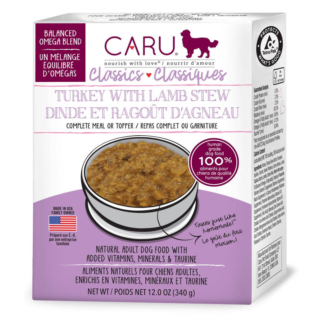 Caru Classics Turkey with Lamb Stew for Dogs