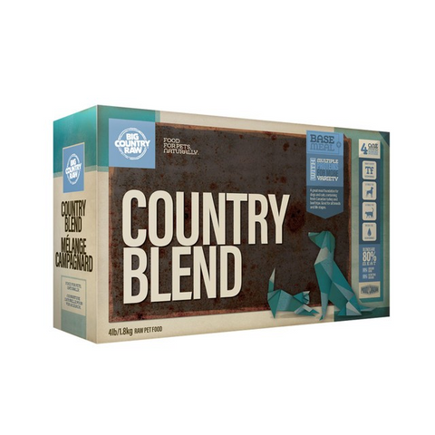 Big Country Raw Dinner Carton Country Blend