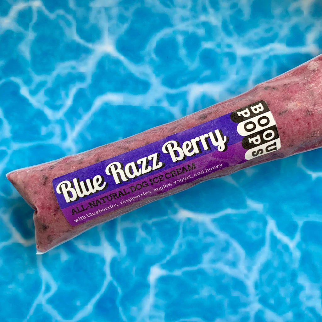 Blue Razz Berry Boou Pop